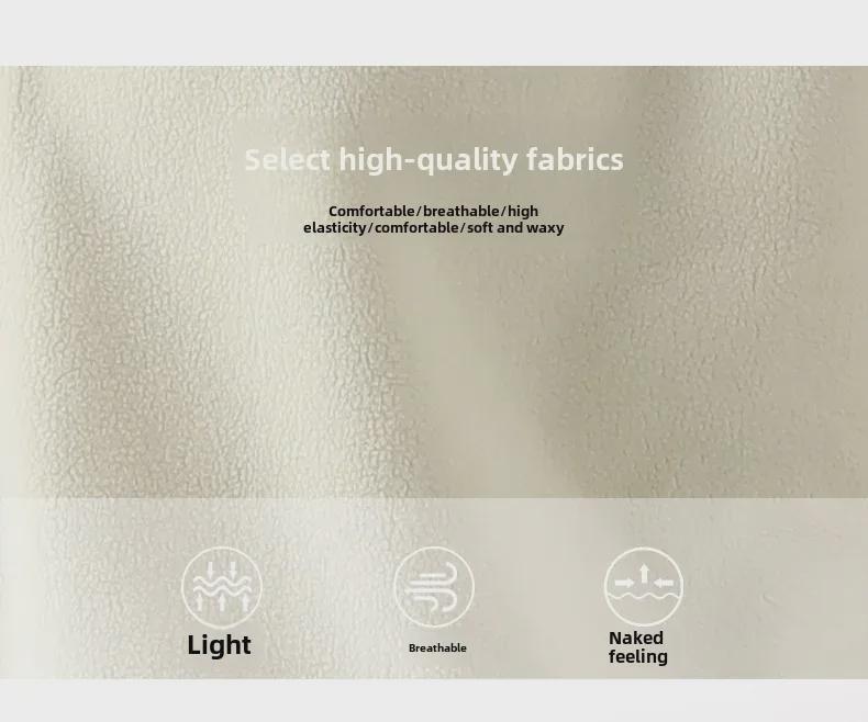 Velvet-Enhanced Stand Collar Sports Jacket: Warm, Thickened, and Perfect for Outdoor Fitness and Running in Autumn and Winter