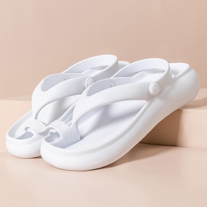 Correction of thumb correction of big toe eversion new third generation non-grinding foot pinch foot EVA sub-toe thick bottom massage slippers