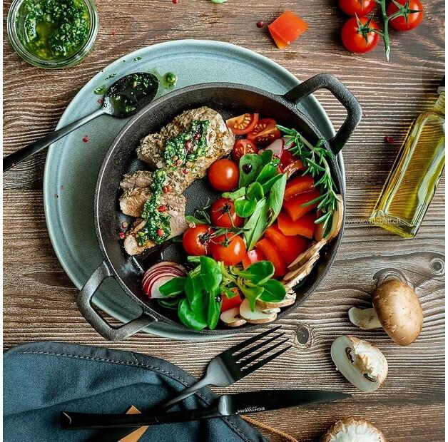 Besteckset Echtwerk Avelino Black Edition, 30-teilig (EW-BS-0840S)