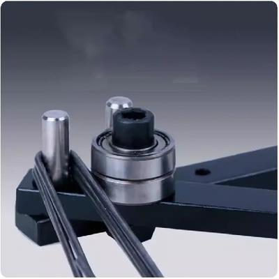 Manual Bending Machine Steel Bar Benders Braided Basket Anchor Hook Iron Steel Copper Bar Light Bracket