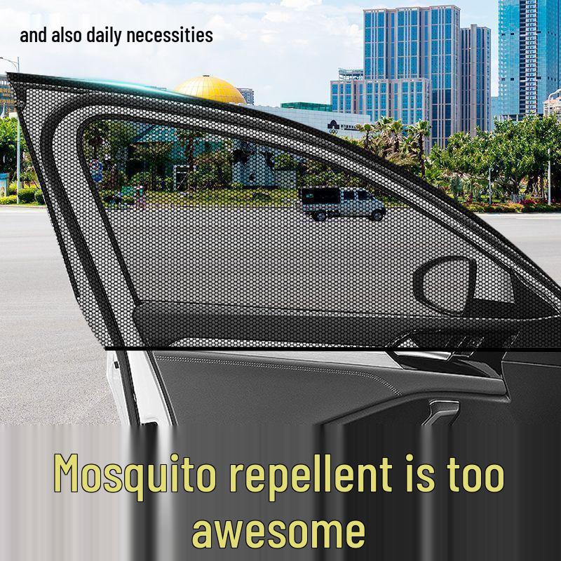 Car Sunshade & Mosquito Net: Heat Insulation Window Screen & Durable Sun Block