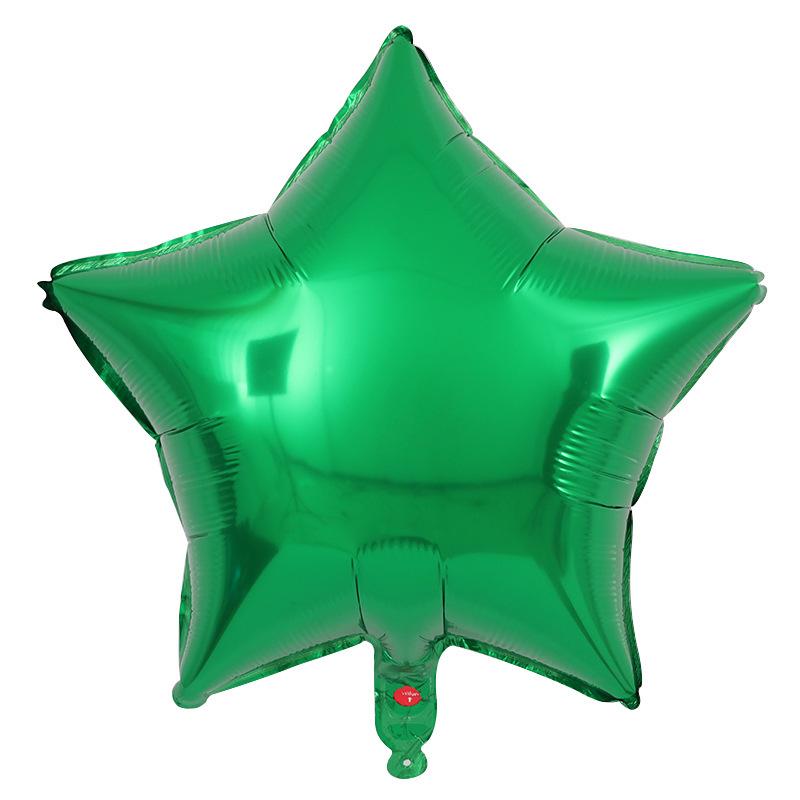 18" Heart and Star Foil Balloons for Weddings and Birthdays