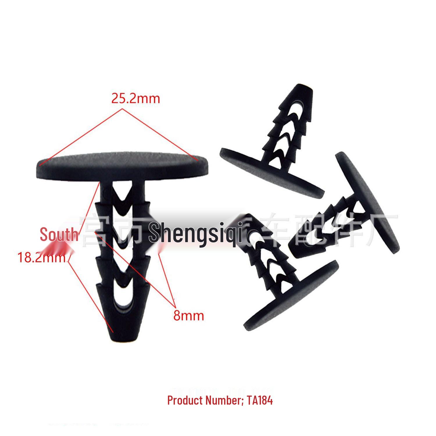 

Fiat Car Trim Panel Lining Fixing Clip Nylon Buckle Accessory 10000 pieces