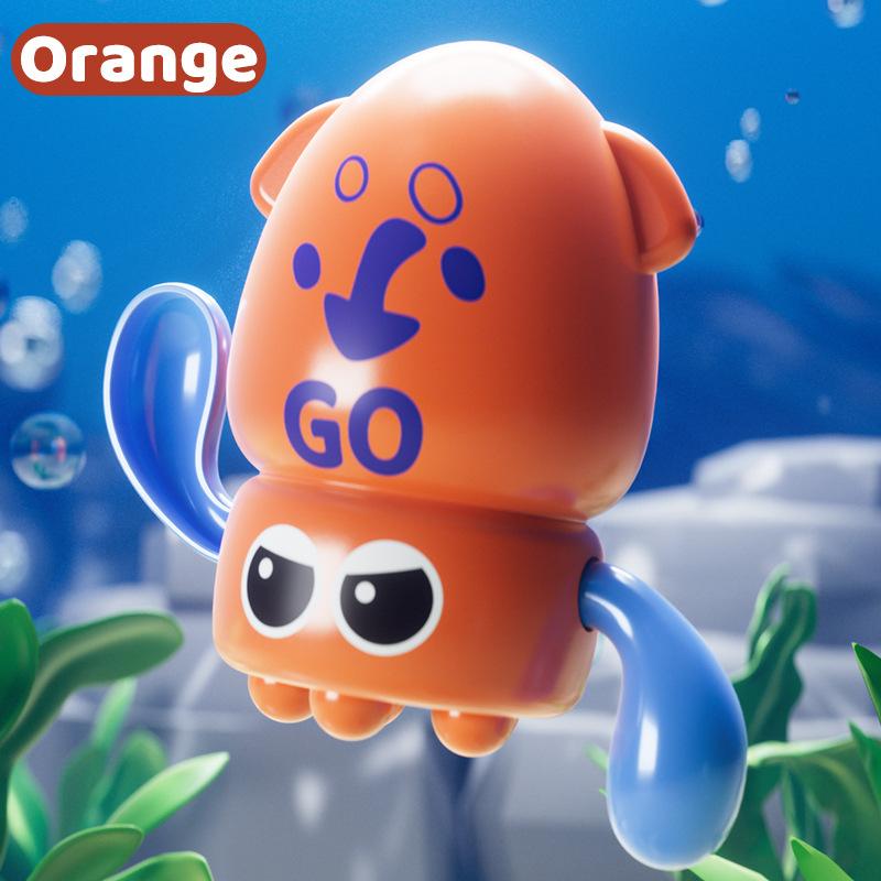 

New children s bath toys with winding chains, children s water play and bath toys, octopus water toys