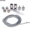 New 2Pcs/lot 1.5m/2m Lamp Lifting Rope Steel Cable For Lifting Various Panel Lights Can Be Used Without Ceiling Lamps Parts