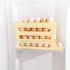 Household Automatic Rolling Egg Storage Box Kitchen Refrigerator Side Door Egg Preservation Rack 30 Egg Boxes