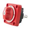 Battery Isolator Switch 48V 300A Red Heavy Duty Heat Resistant On Off Rotary Knob for Car RV Truck