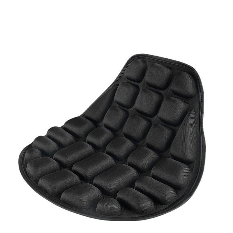 

Motorcycle cushion cover inflatable decompression shock-absorbing heat insulation seat cushion breathable sunscreen retrofitting
