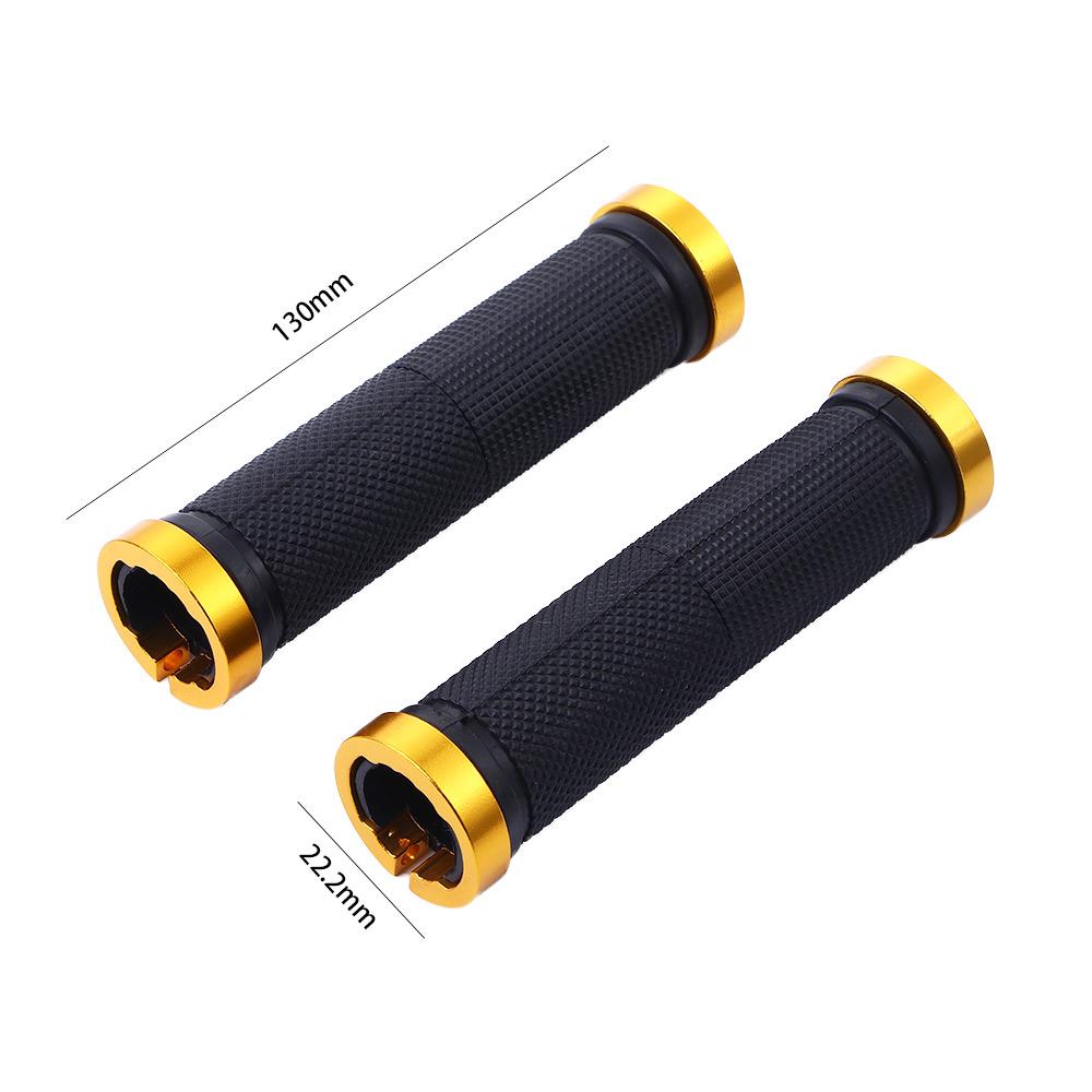 Lock Bar Soft Rubber Bike Grips Bicycle Handlebar Cover Bicycle Handler Grip Handlebar Grip