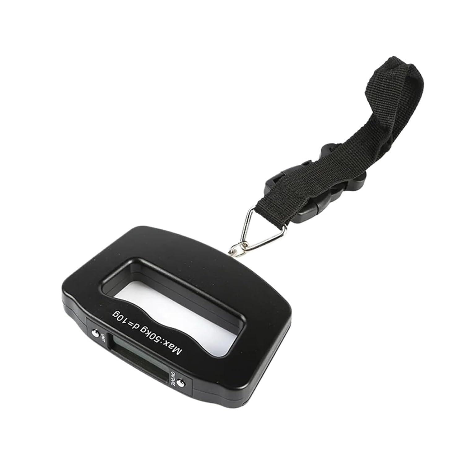 Digital Luggage Scale,Digital Luggage Scale Portable Handheld Electronic Travel,for Suitcase Hanging Weight чёрный