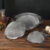 Circular Shape Double Handle Basket Stainless Steel Sieve Effective Sieving