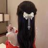 Bow Tassels, Pearl Clips, Headdresses, Girly Heads, Half Clips, Versatile Spring Hairpins,  Temperament Hairpins