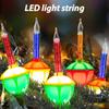 3pcs LED Replacement Bubble Lights Bulbs Traditional Christmas Bubble Lights Red Blue Classic Christmas Lights Bulbs Old Fashion