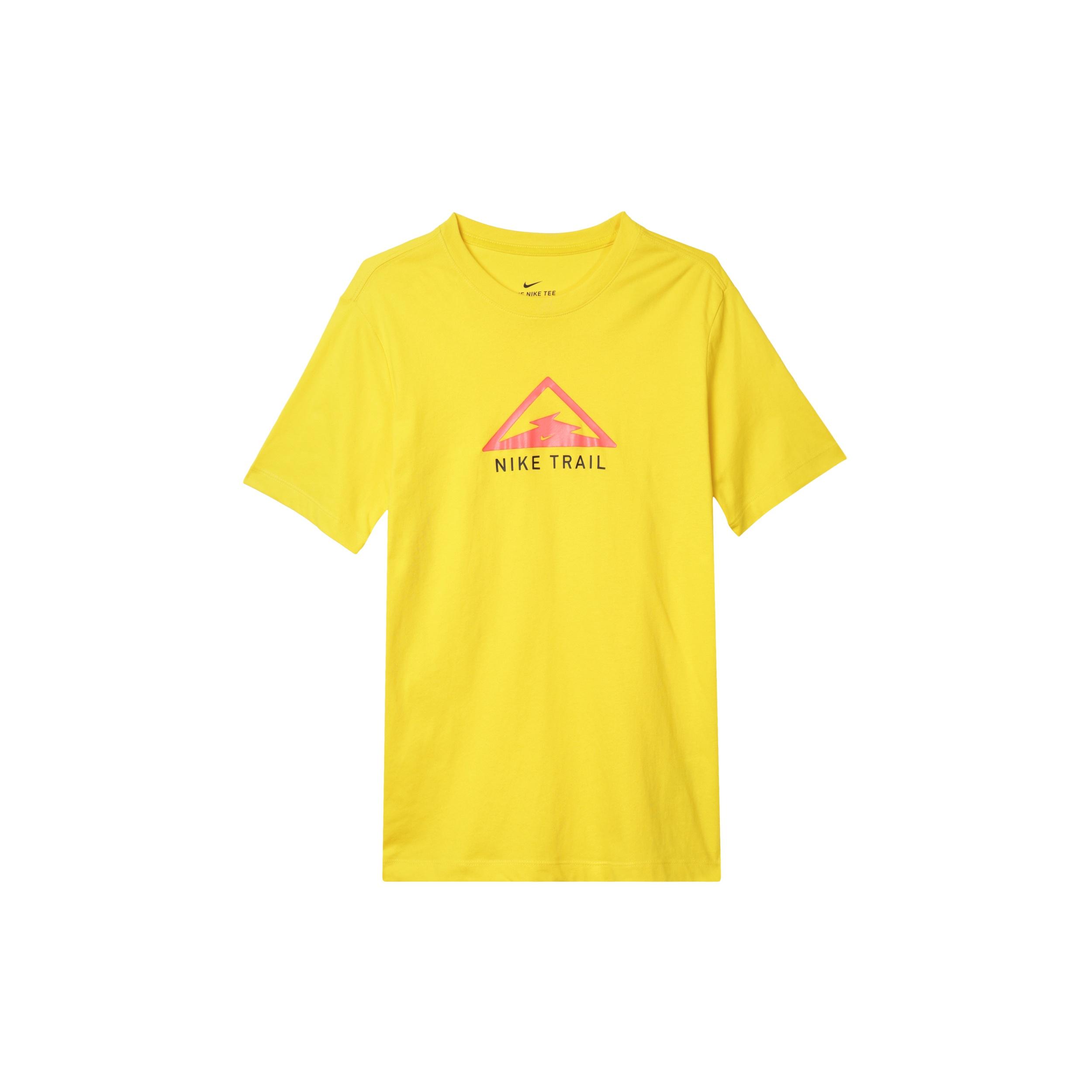 Nike AS Men s NK Dry Tee Trail Speed Yellow CT3858-735 M