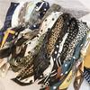 Keep Korean retro foreign style color scheme spring and autumn small square scarf silk scarf women's scarf versatile trench coat shirt decorative scar