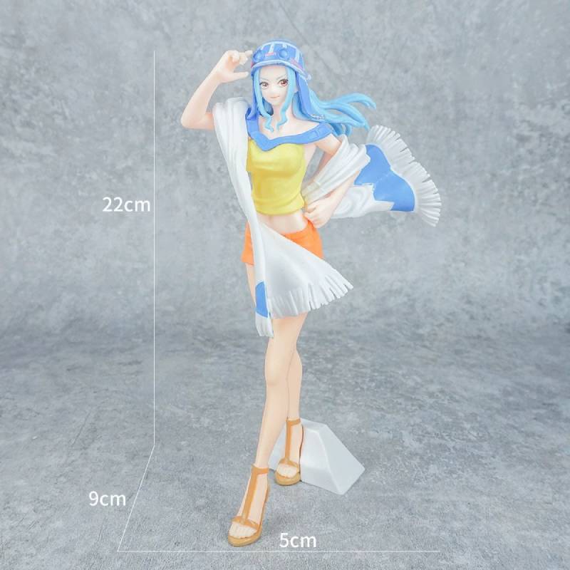 One Piece Luffy Nami Vivi Ace Boa Hancock Pvc Collectible Model For Desk Decor