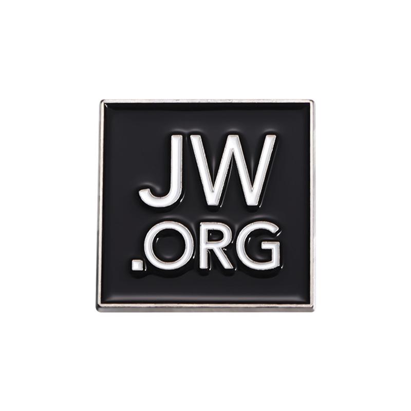 

JW,ORG Enamel Pin Retro Earth Religious Jehovah s Witness Brooches Lapel Backpack Badge Jewelry Gifts for Christian Friends
