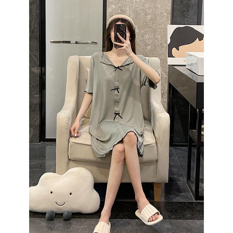 

Пижамы женские летние ночные рубашки 2023 Новинки