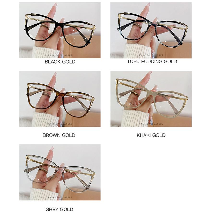 Fashion Eyeglass Frame Anti Blue Light Cat Eye Frame
