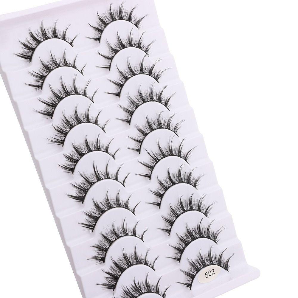 Full Strip False Eyelashes Handmade Fake Eyelash 3D Faux Mink Lash Eye Lash Extension