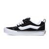 Vans Knu Skool Abriebfeste Low-Top Skateboard-Schuhe Unisex Schwarz VN0009QC6BT1(Team352-)