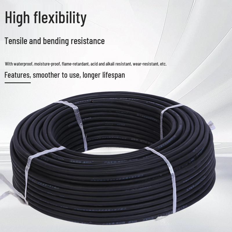 Spring Insulated Pure Copper Core Flexible Electrical Wire and Cable