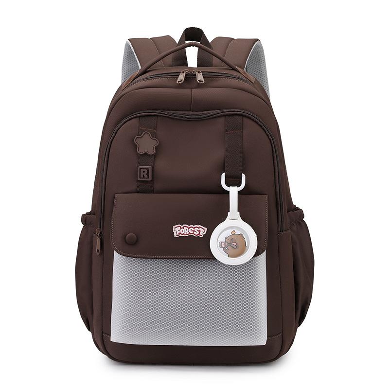 Schoolbag schoolbag for female students New high-value large-capacity fifth and sixth grade junior high school students High school students School