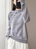 Women's Handmade Pure Wool Sweater - Soft, Fluffy, Versatile with Half-High Collar for Autumn and Winter