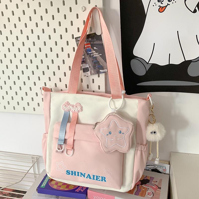 Schoolbags Children Elementary School Girls Junior High School Students High Value Ins Style Two Piece Backpack