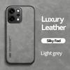 KEYSION Luxury Retro PU Leather Case for OPPO Reno14 Pro 5G Soft Silicone+PC Shockproof Phone Back Cover for OPPO Reno 14 5G