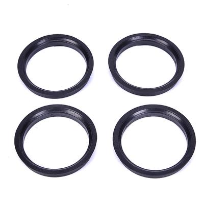 4 Adet 66.6-57.1mm Plastik Tekerlek Deliği Orta Yaka Göbek Merkez Halkası