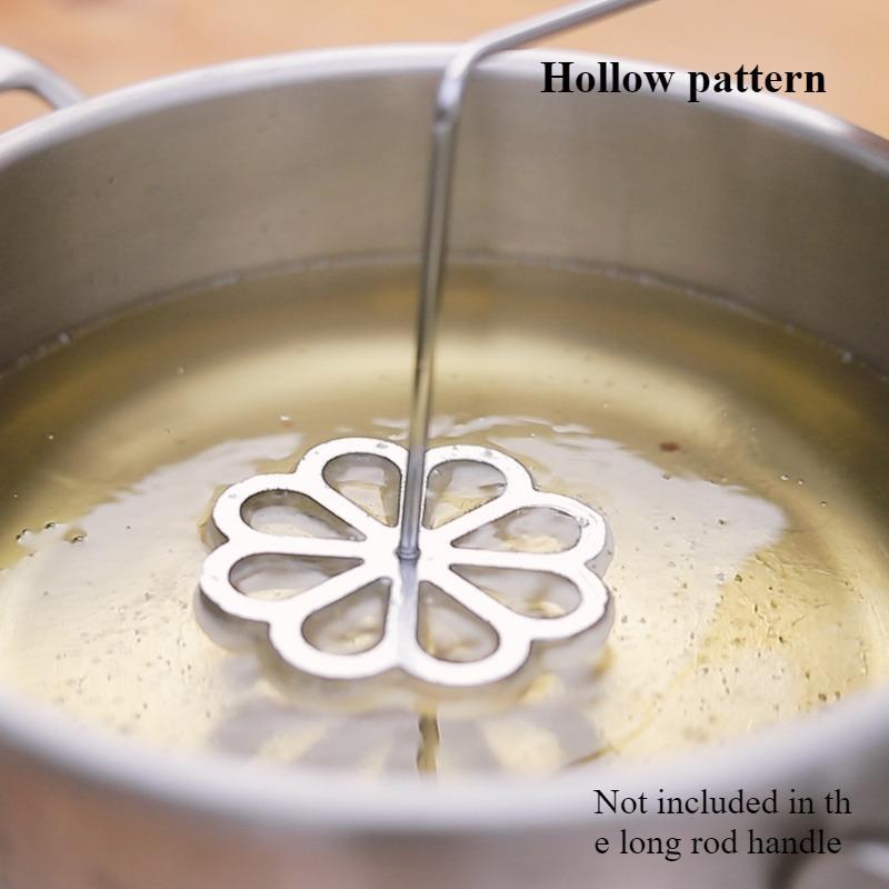 Aluminum Alloy Frying Mold Deep-Fried Dough Cake Mould Shrimp Cake Turnip Strip Spoon Snack Frying Mold Kitchen Baking Tools