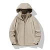 Womens 3-in-1 Waterproof Windproof Outdoor Jacket With Removable Fleece Liner Hiking Camping Travel Winter