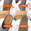 Lazy shoes French retro outer wear Boken shoes slippers one pedal versatile casual half drag early spring new bag head drag