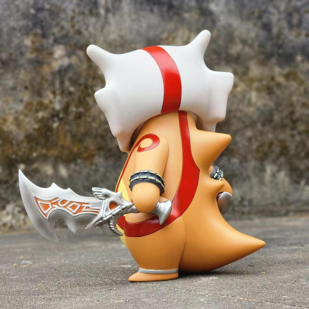 Tsundere Squirtle Golduck 1:1 Pokemon Figurine - Large Trendy Toy