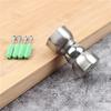 60mm Magnetic Door Stops Mini Stainless Steel Ultra-short Door Stopper Hidden Holders Floor Hardware Fitting with Screws