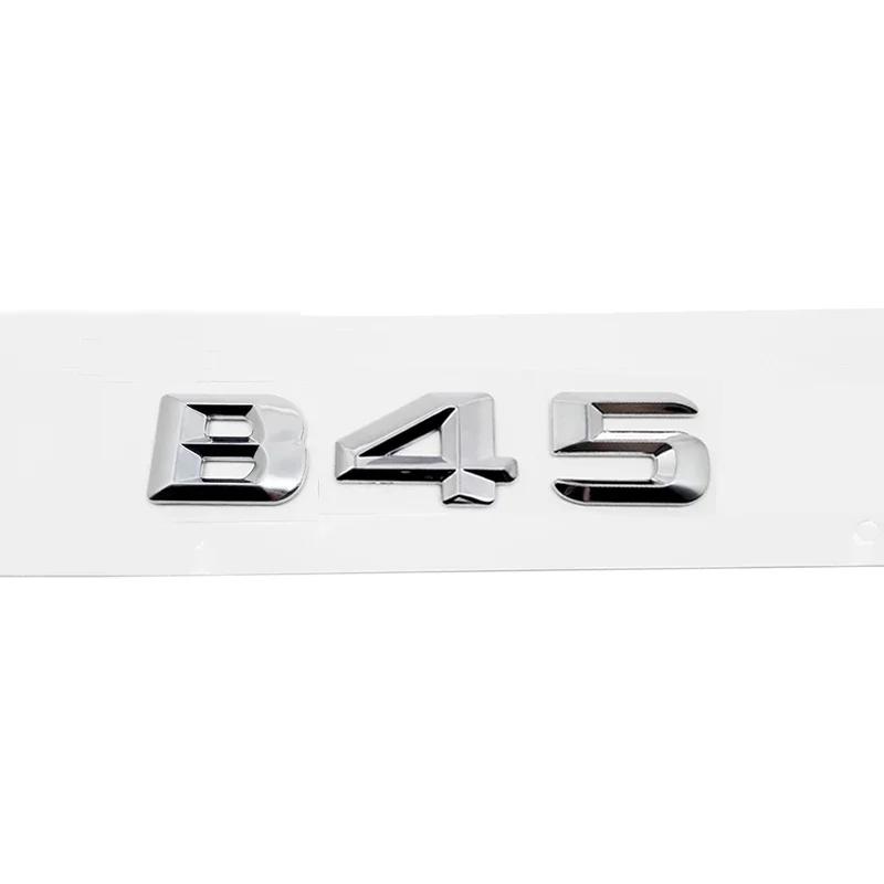 BKS2 Car Letter Sticker Rear Badge Embedding Emblem For Mercedes Benz B Class B35 B45 B63 B180 B200 B220 B250 B260 B300 Decoration