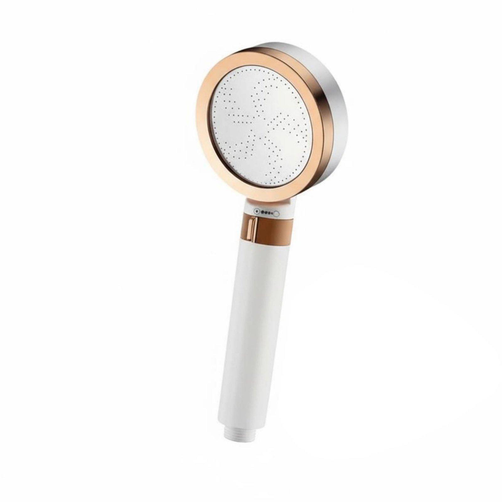 High Pressure Shower Head Easy Installation High Pressure Rain Shower Head Bathroom Fixture Universal Fit Clog-Resistant Nozzles