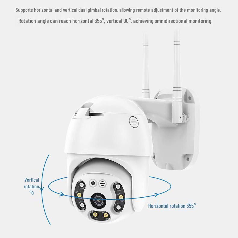 iCsee A6 Outdoor Waterproof Wireless WiFi Camera, 3MP HD, Remote-Controlled & Hot-Selling.