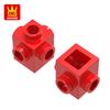 Non-Toxic 225Pcs/Lot 4733 1X1 With Studs On 4 Sides Block Moc Color Accessories Compatible With Brick Diy Children'S Toy Assembly Parts