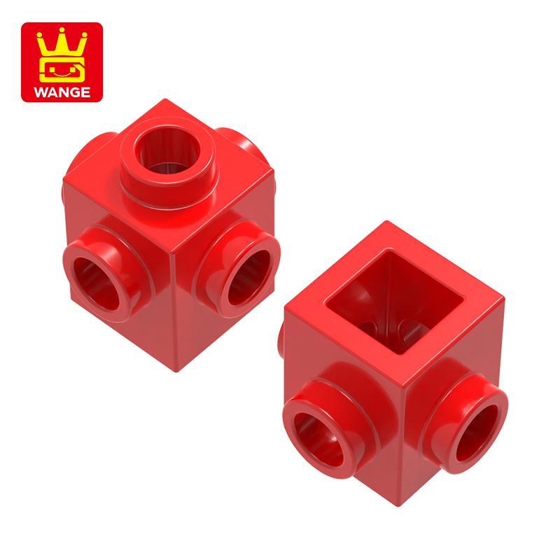 Non-Toxic 225Pcs/Lot 4733 1X1 With Studs On 4 Sides Block Moc Color Accessories Compatible With Brick Diy Children'S Toy Assembly Parts