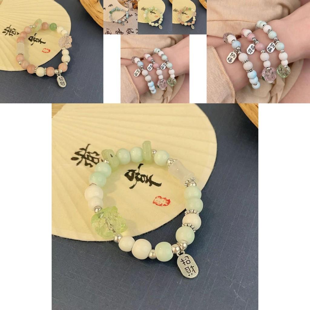 Fashionable Gender-neutral Geometric Ceramic Bracelet For Couples And Students