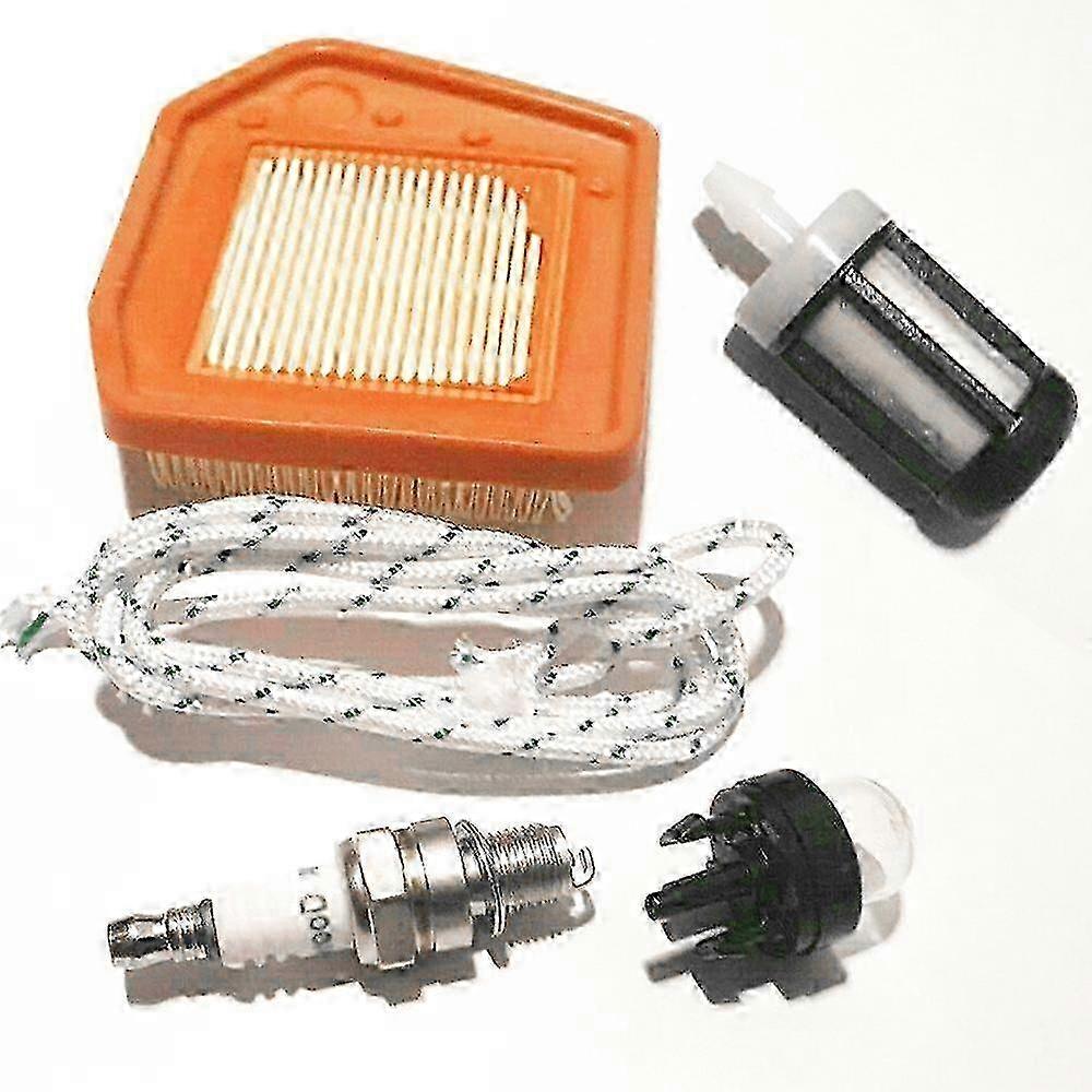 STIHL FS240 FS310 FS360 FS410 FS460 Strimmer Spark Plug and Air Filter Kit - 2020 New Release 25-26