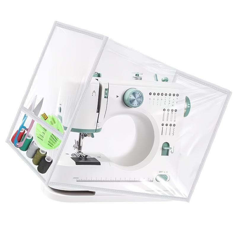 Sewing Machine Cover with Storage Pockets Dust Cover for Sewing Machine Sewing Machine Dust Cover Sewing Machine Cover (clear)