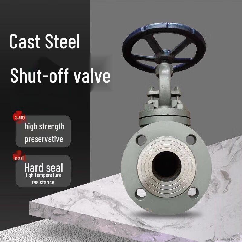Peach Pie Cast Steel Flange Globe Valve