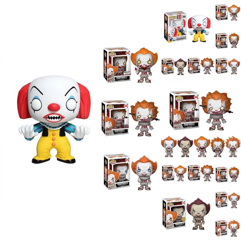 Adorable Funko Pop Stephen King's It Pennywise Figure Perfect For Collectors And Fans