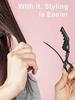 Multi Functional Hair Cli With Crocodile Clip And Hair Styling Clip Positioning Partition, Suitable For Hairdressers And Professional Hairstylists