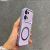 Upgraded Big Lens Protection Case for OPPO Reno13 5G Luxury Leather Casing with Magnetic Ring