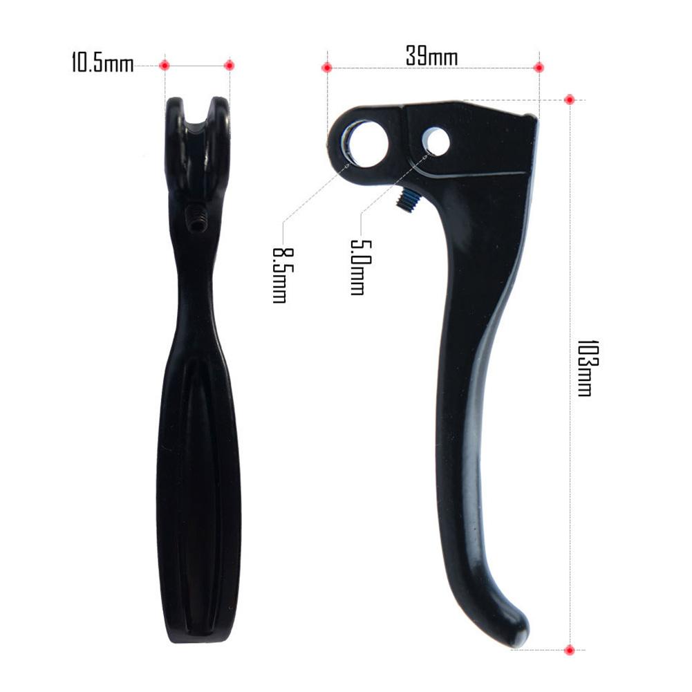 120mm/103mm Brake Lever Accessories Black Easy To Install