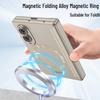 Samsung Z Fold8 Magnetic Phone Case with Full Coverage, Wireless Charging, Ring, Film Hinge, Anti-fall Protection